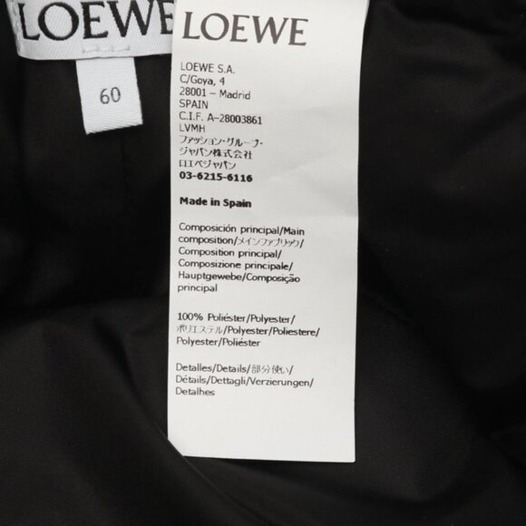 Loewe Hat Puffer Bucket Black main image 5